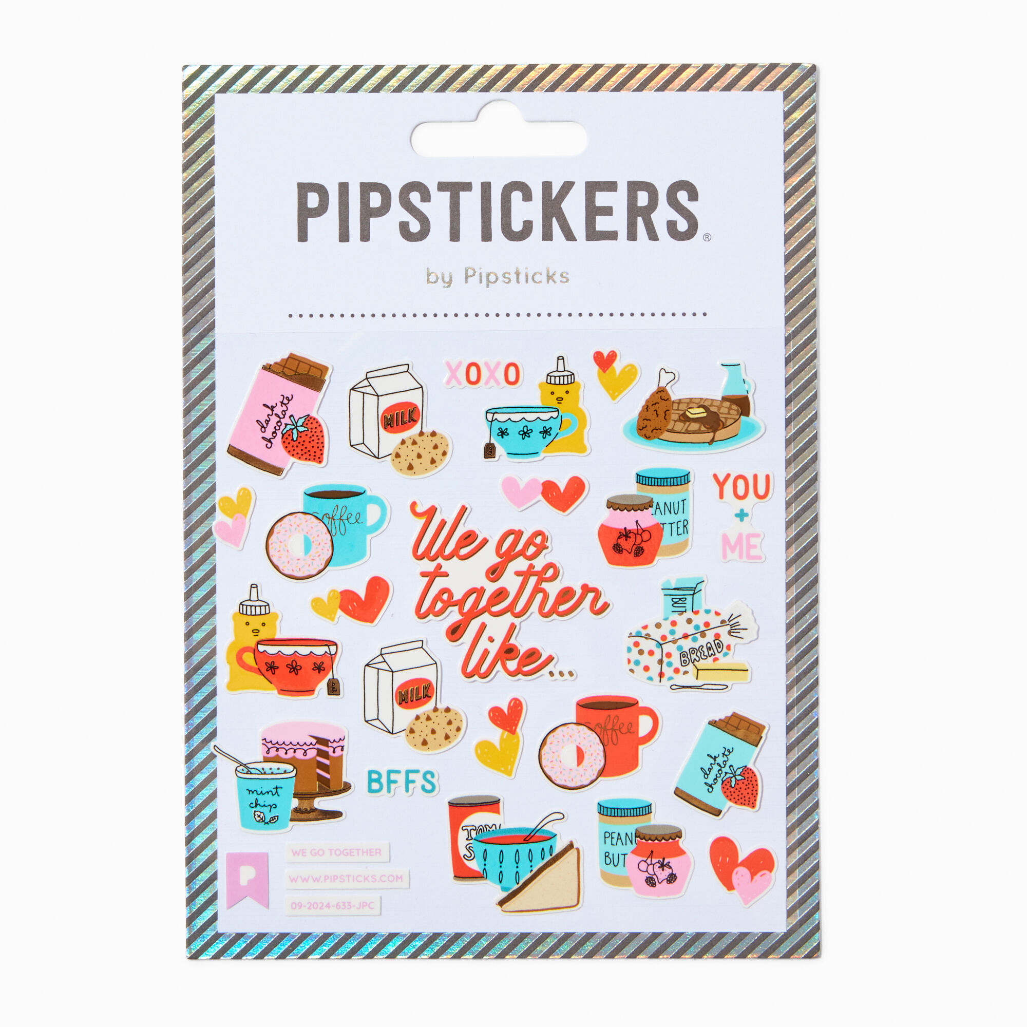 Pipstickers® We Go Together Sticker Set,