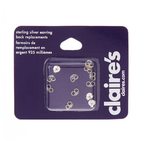 Mixed Metal Earring Back Replacements - 12 Pack