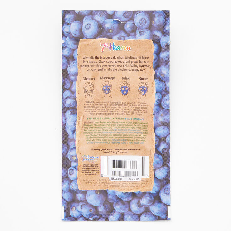 7th Heaven Superfood Blueberry Mud Mask,