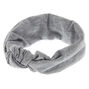 Claire&#39;s Club Top Knot Headwrap - Grey,