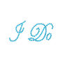 &quot;I Do&quot; Hen Party Shoe Crystals,