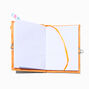 Orange Juice Box Plush Lock Diary,
