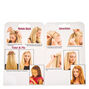 French AB Tip Jelly Squareletto Vegan Faux Nail Set - 24 Pack,
