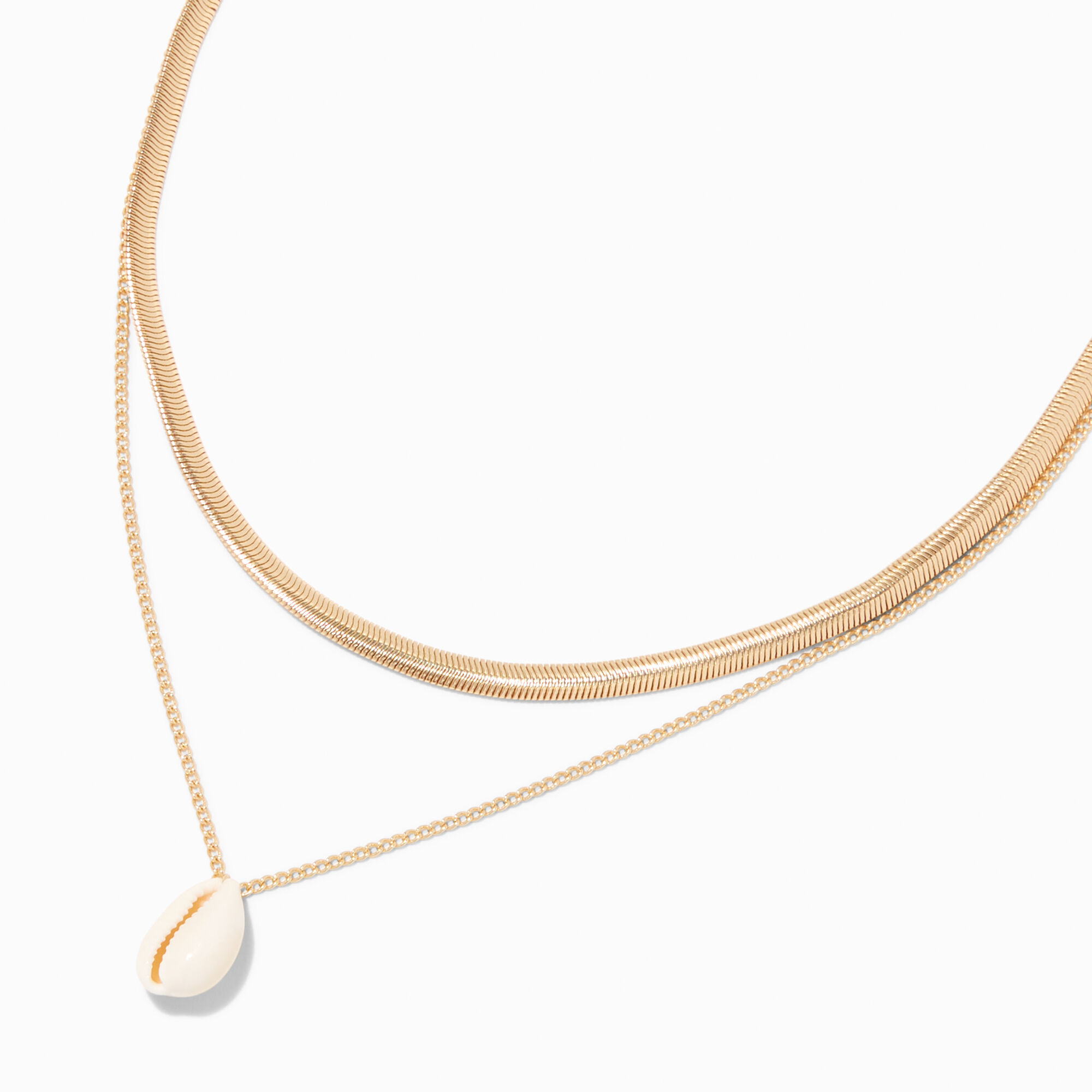 Seashell necklace hotsell claire's