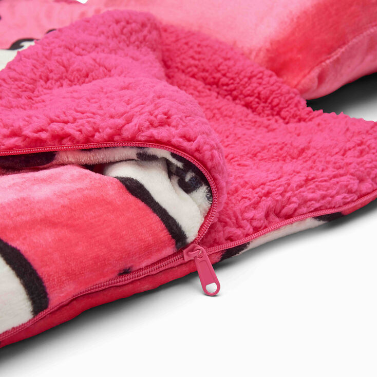 Hello Kitty&reg; Pink Pride Silk Touch With Sherpa Slumber Bag &#40;ds&#41;,