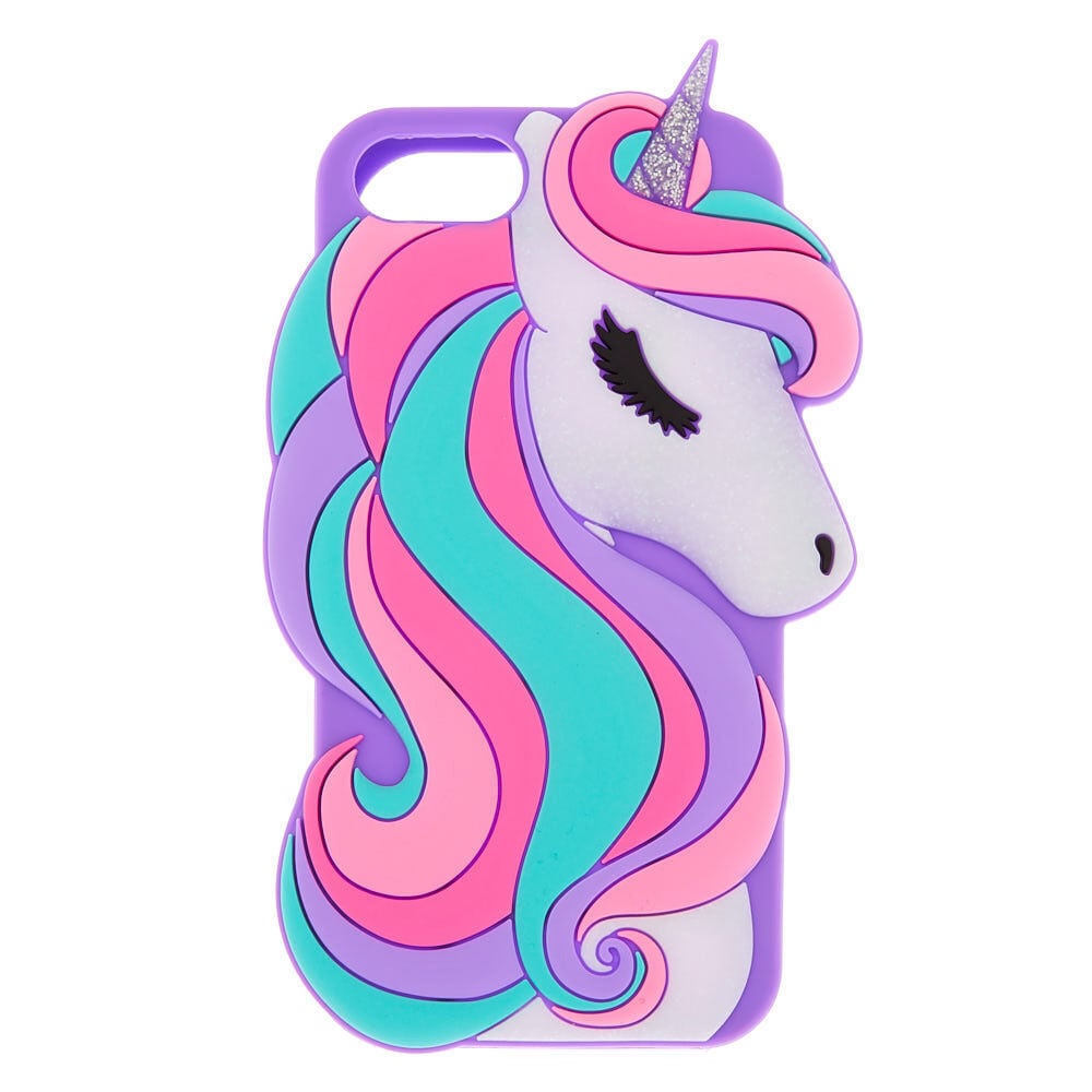 Sparkle Unicorn Silicone Phone Case - Fits iPhone 5/5S