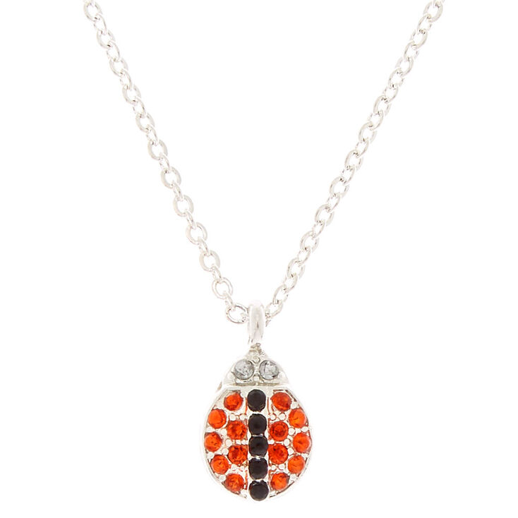 Mini Ladybug Pendant Necklace Red Claire S - Red Pendant Necklace Mini Ladybug Pendant Necklace Red Claire S - Red Pendant Necklace