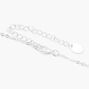 Silver Glow In The Dark Zodiac Spinning Pendant Necklace - Leo,