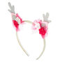 Claire&#39;s Club Deer Antlers Headband - Pink,