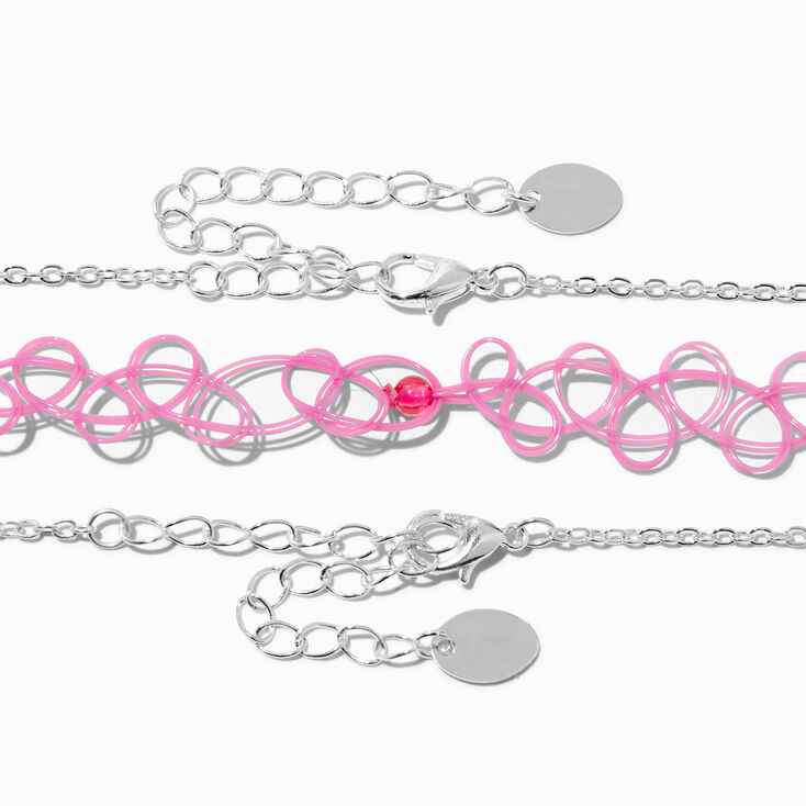 Claire&#39;s Club Sea Critter Choker Necklaces - 2 Pack,