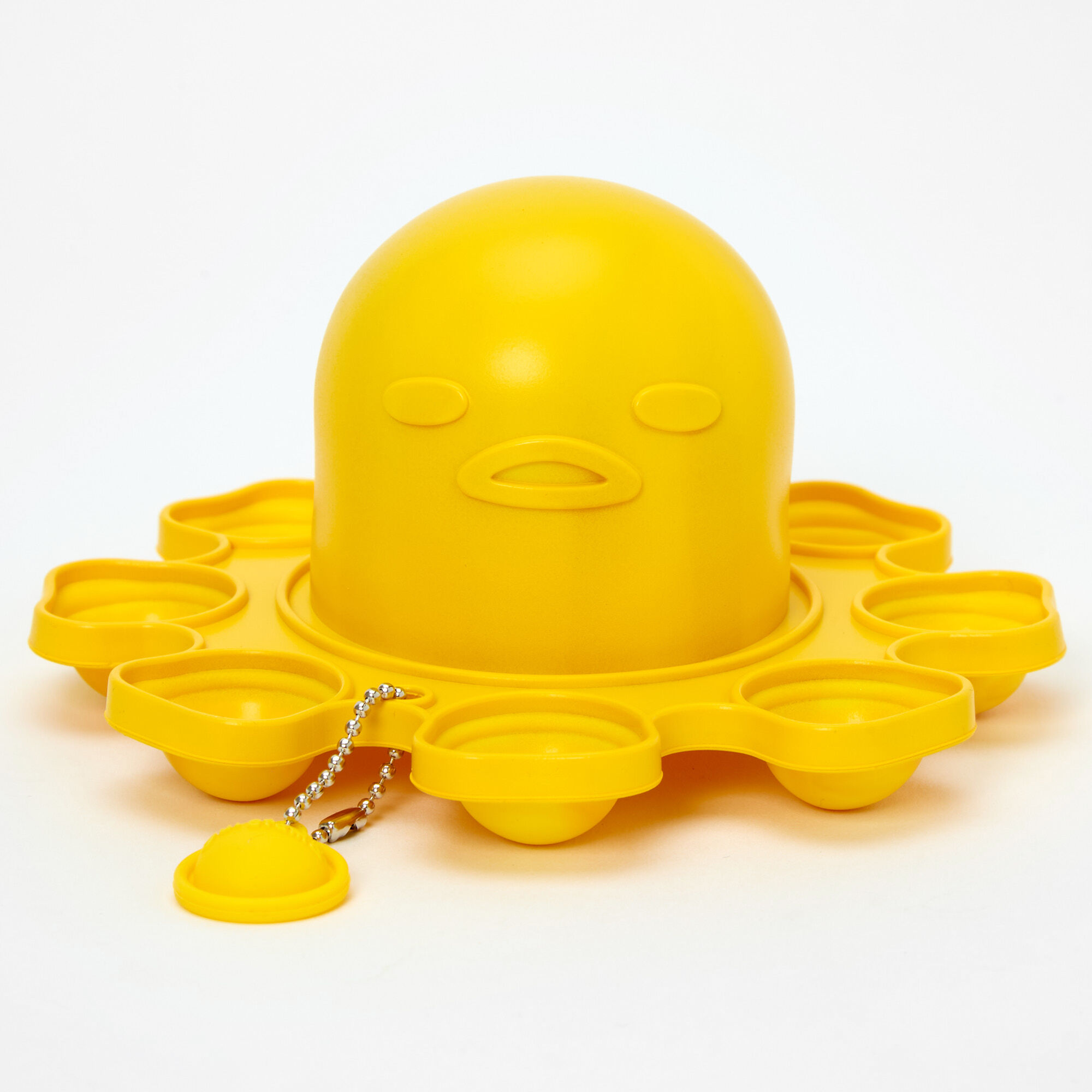Hello Kitty® And Friends Gudetama™ Reversible OctopPop Popper Fidget Toy Keychain,