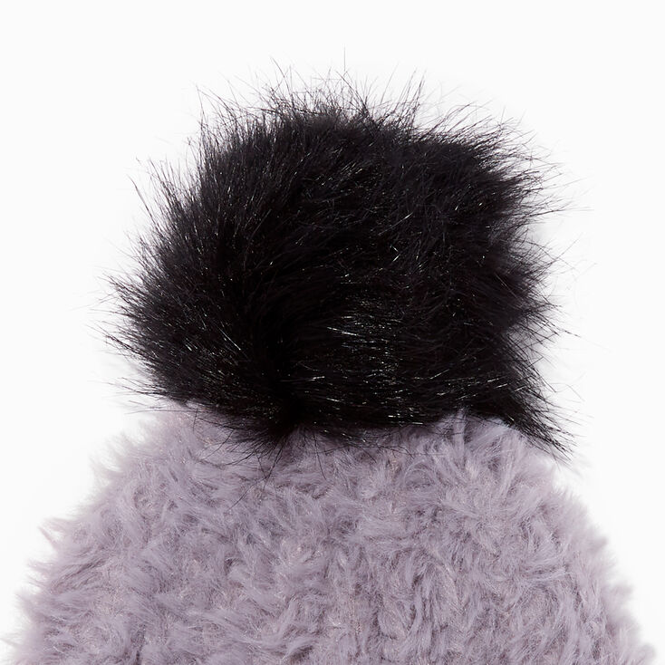 Cozy Grey Beanie Hat,