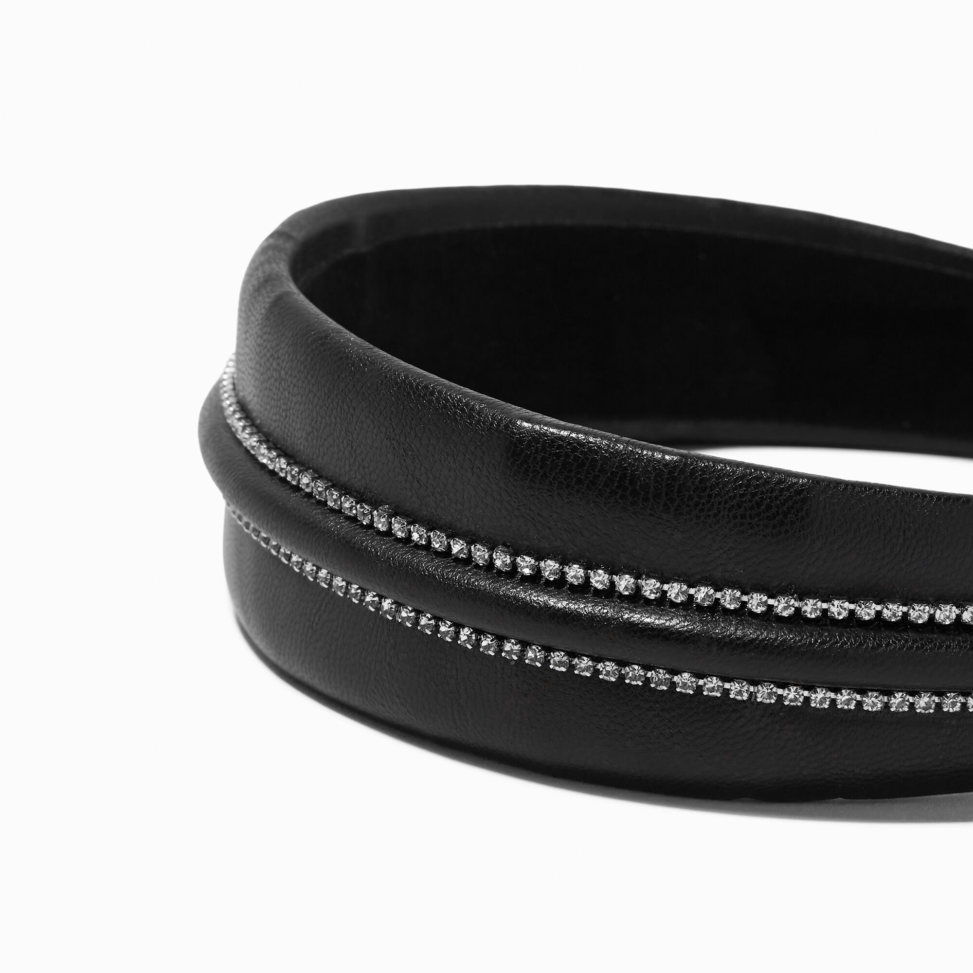 Black Embellished Headband,
