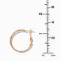 Gold-tone Textured Hoop &amp; Studs Earrings Set - 6 Pack,