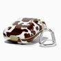 Cow Print Silicone Earbud Case Cover - Compatible With Apple AirPods&reg;,