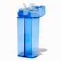 Blue Double Sided Crossbody Water Bottle,