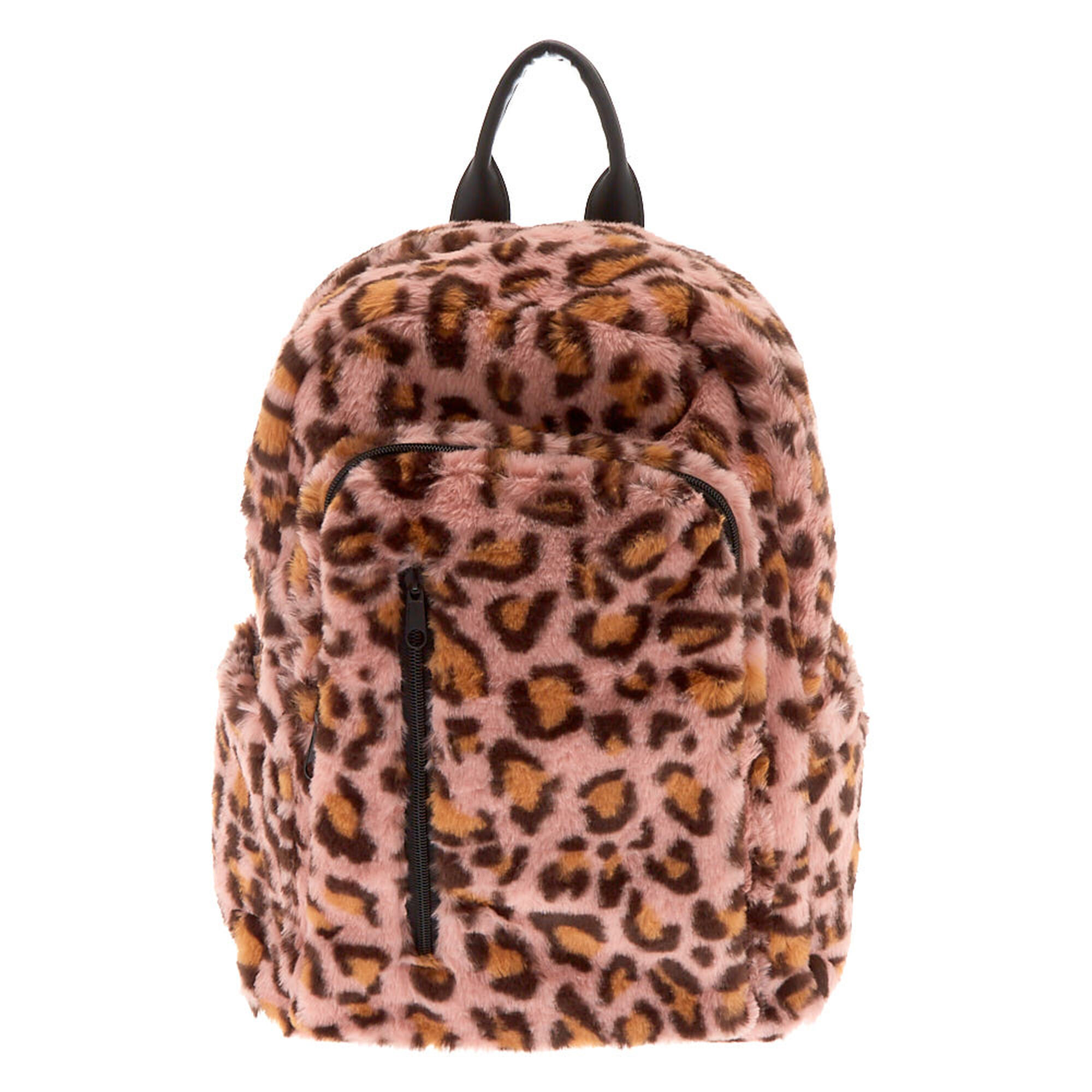 leopard backpack purse