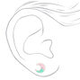 Pastel Pink Mixed Stud Earrings - 9 Pack,