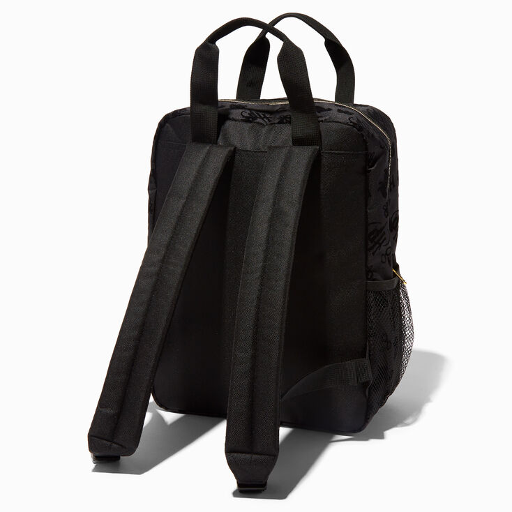 Harry Potter™ Black Velvet Backpack | Claire's US