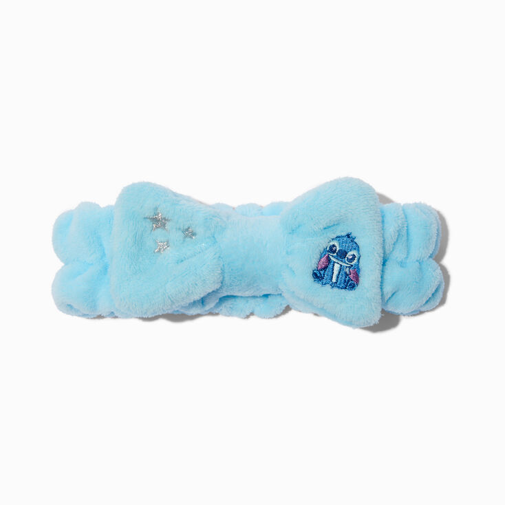 Bandeau de d&eacute;maquillage &agrave; n&oelig;ud Stitch Disney,