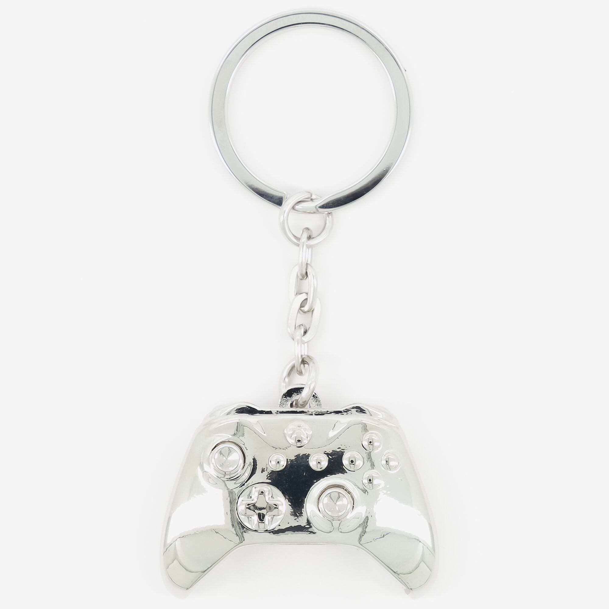 Xbox Controller Keyring Silver