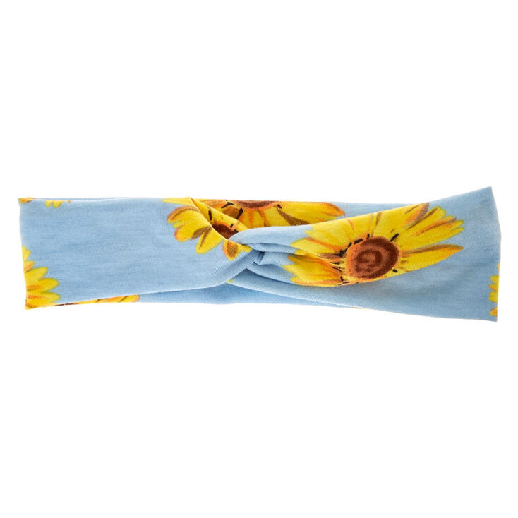 Sunflower Twisted Headwrap,