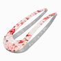 Tortoiseshell U-Shaped Acrylic Hair Pin - Pink,