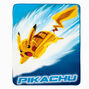 Pok&eacute;mon&trade; Pikachu Oversized Silk Touch Sherpa Throw Blanket,