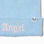 &#39;Angel&#39; Baby Blue Beanie Hat,