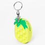 Popper Pineapple Mini Jelly Coin Purse Keychain,