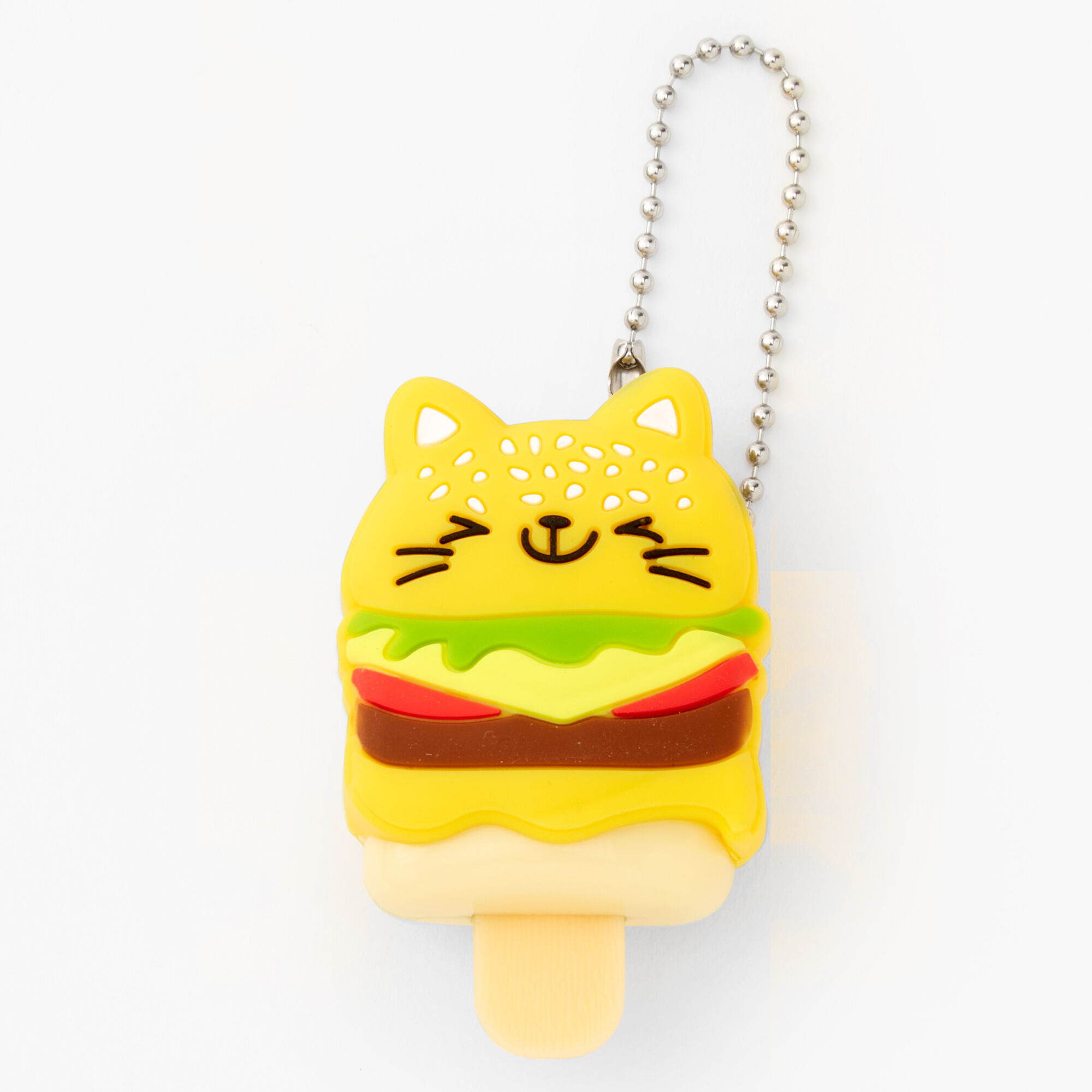 Pucker Pops® Cheeseburger Cat Lip Gloss - Vanilla,