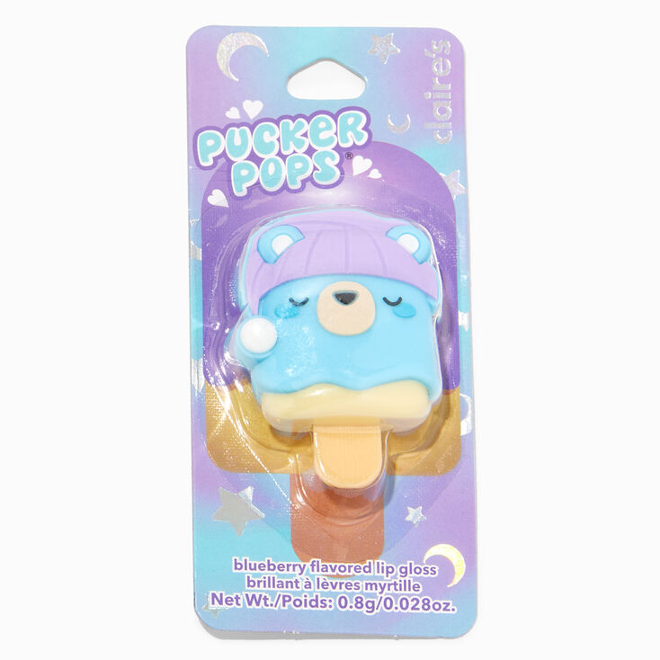 Pucker Pops&reg; Sleepy Bear Lip Gloss - Blueberry,