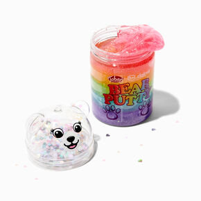 Rainbow Bear Claire&#39;s Exclusive Putty Pot,