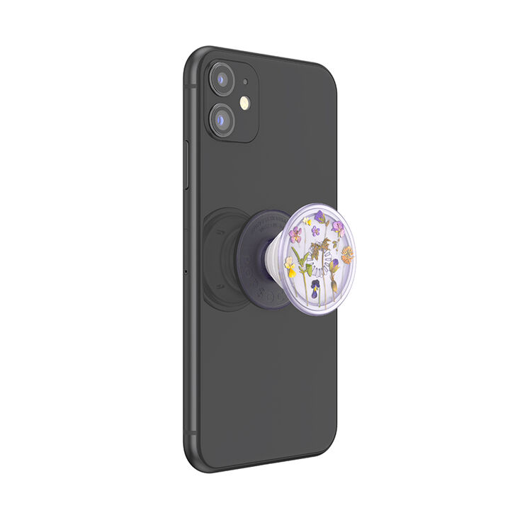 PopSockets&reg; Swappable PopGrip - PlantCore&trade; Purple Fields,