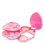 Palette de maquillage c&oelig;ur paillet&eacute;,