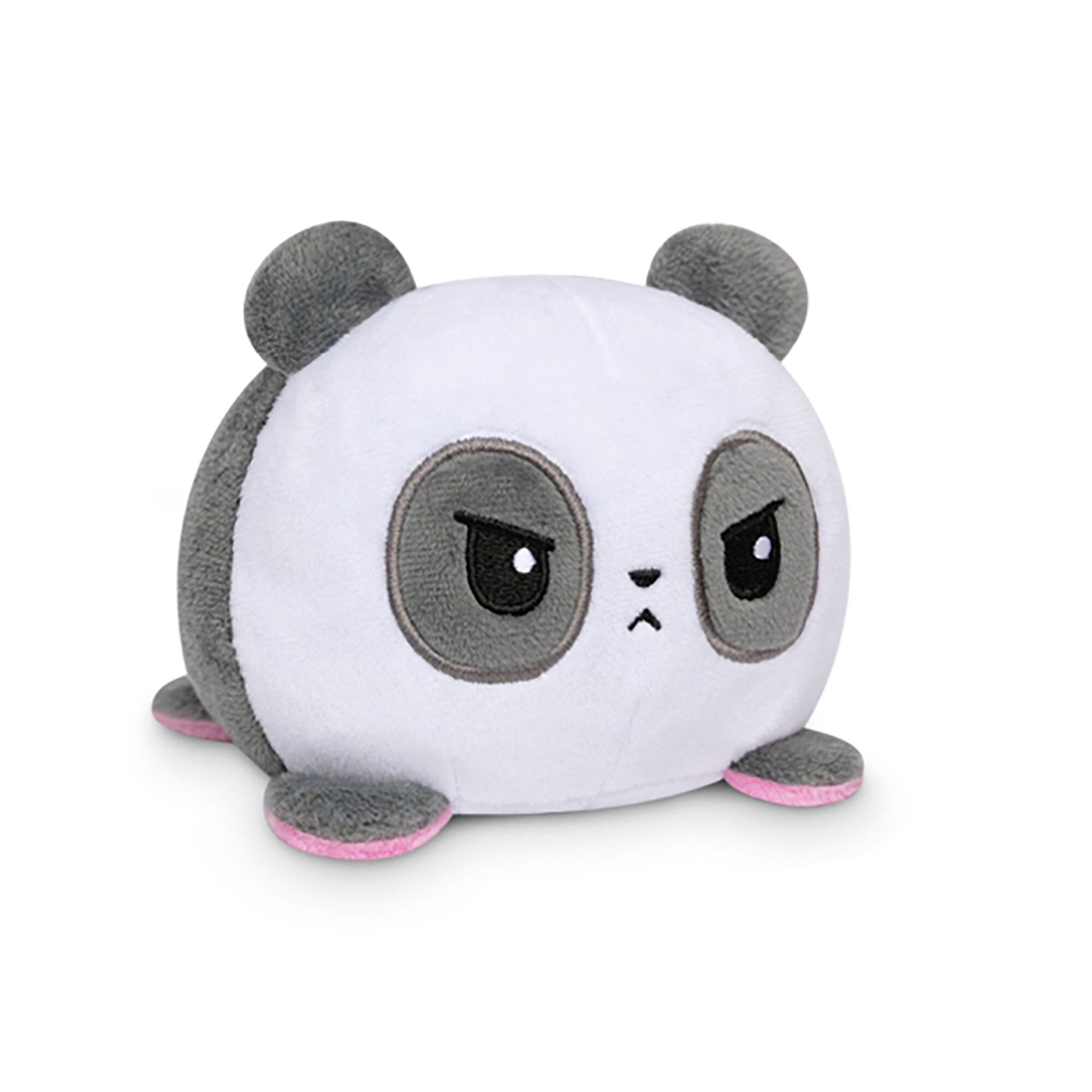 TeeTurtle™ Reversible Plushmates Rainbow Panda,