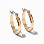 Gold-tone 15mm Hoops,