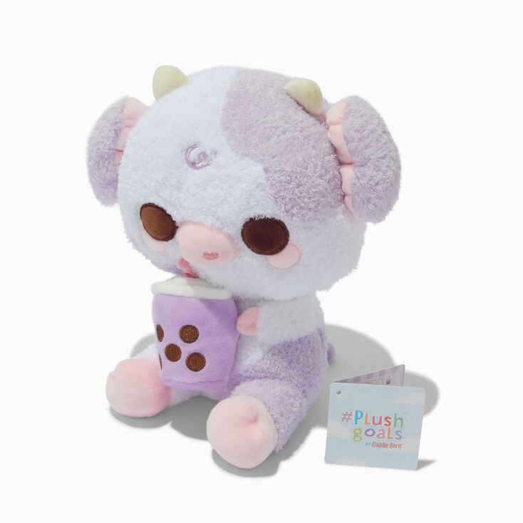 &#35;Plush Goals by Cuddle Barn&reg; 9&#39;&#39; Moocha &amp; Friends Bora the Boba Cow Soft Toy,