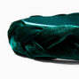 Emerald Green Braided Velvet Headband,