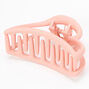 Medium Matte Hair Claw - Blush Pink,