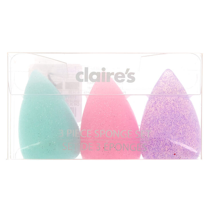 3-Pack Silicone Blending Sponge,
