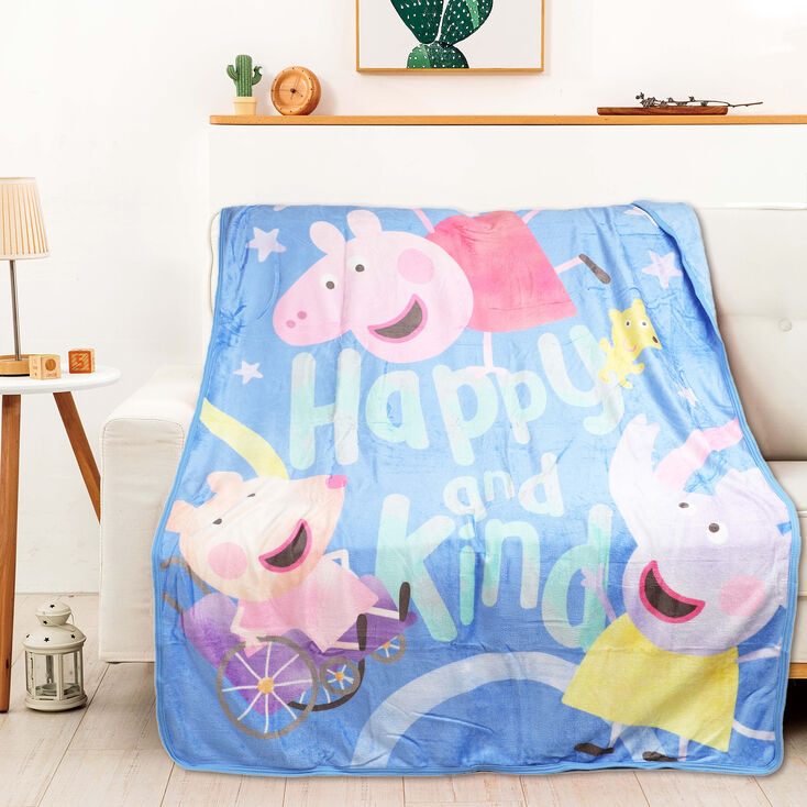 Peppa Pig&trade; Happy Peppa Silk Touch Throw Blanket &#40;ds&#41;,