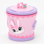 Glitter Bunny Trinket Keepsake Box - Pink,