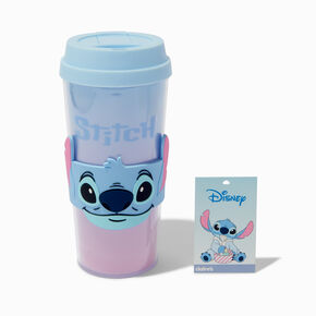 Disney Stitch Claire&#39;s Exclusive Slumber Party Travel Mug,