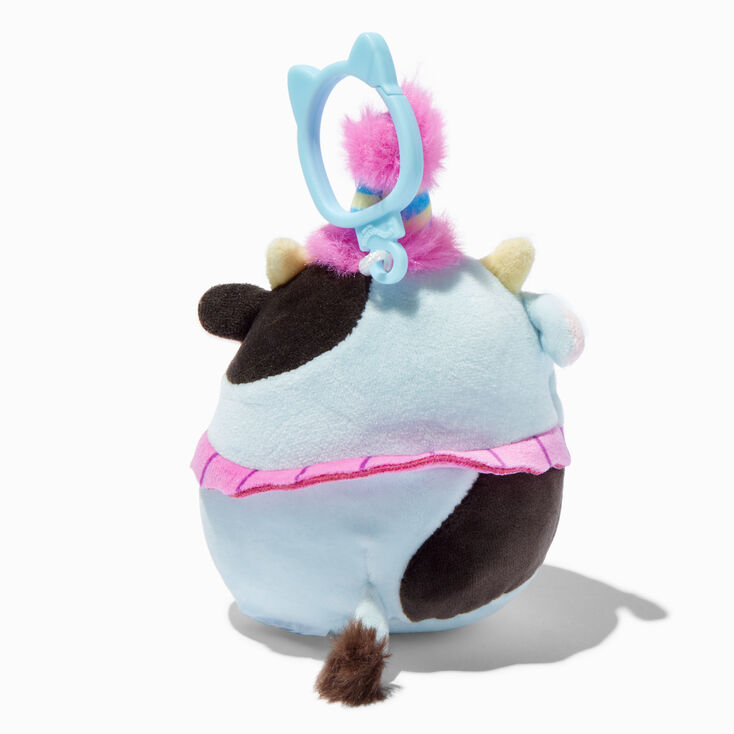 Squishmallows&trade; 3.5&quot; Monster Assorted Plush Bag Clip - Styles Vary,
