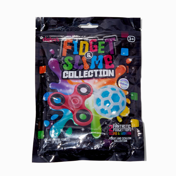 Pochette surprise jouet fidget collection fidget et slime en exclusivit&eacute; chez Claire&rsquo;s - Les mod&egrave;les peuvent varier,