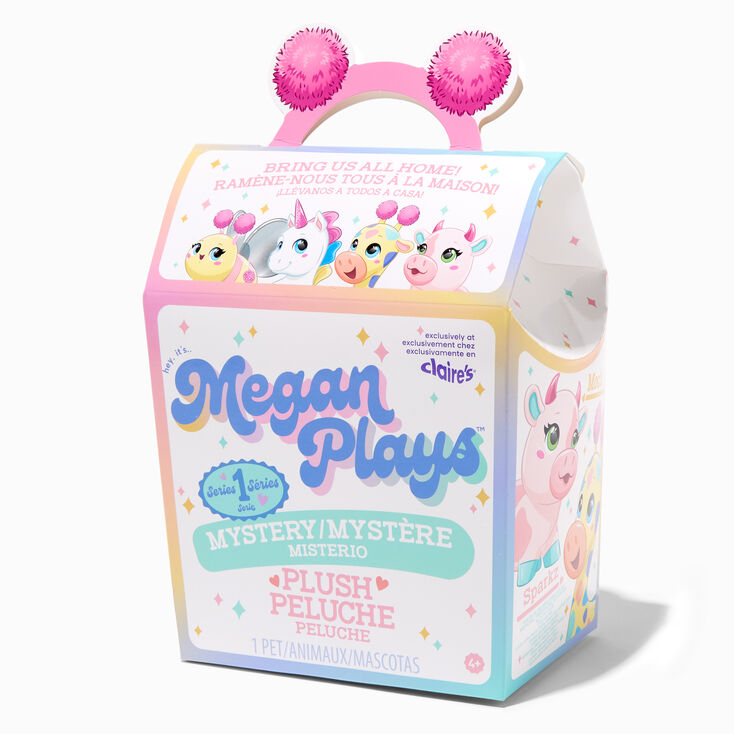 MeganPlays&trade; Claire&#39;s Exclusive Series 1 Mystery Plush Blind Bag - Styles Vary,