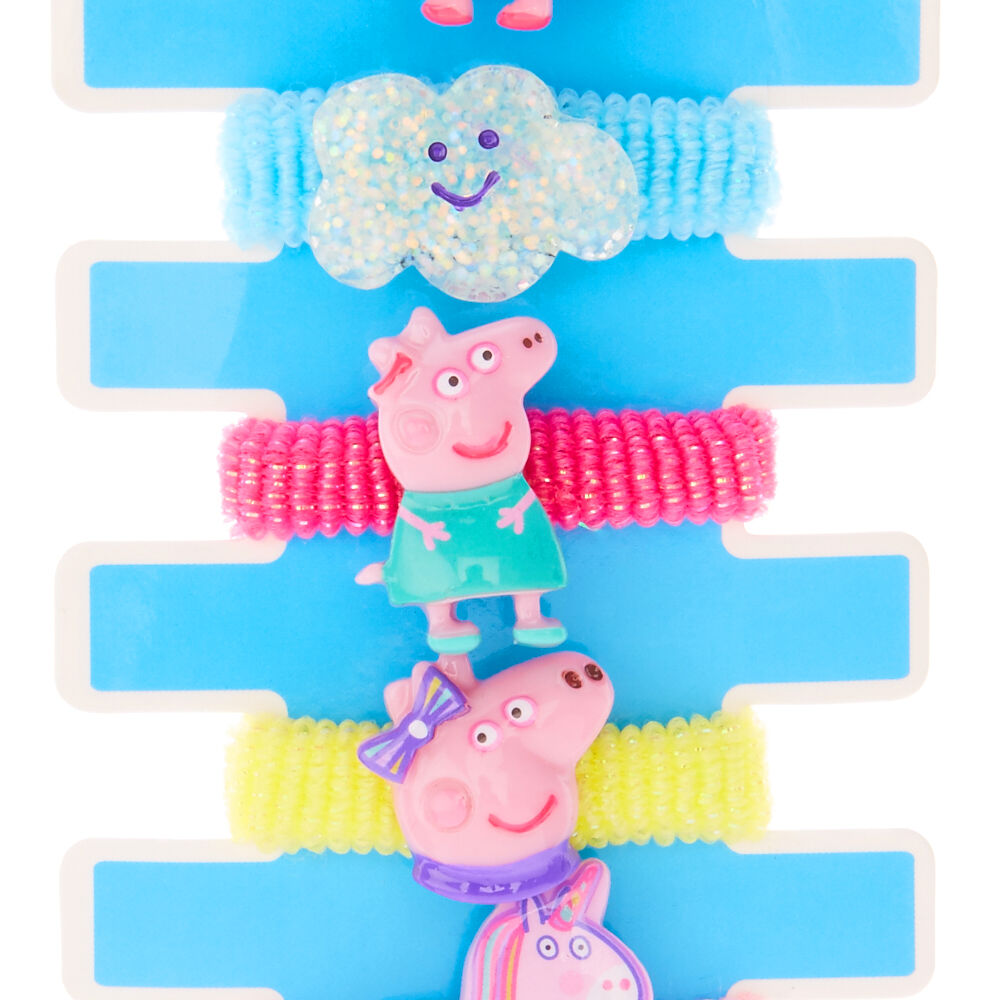 Pastel Peppa Pig Hair Bobbles,