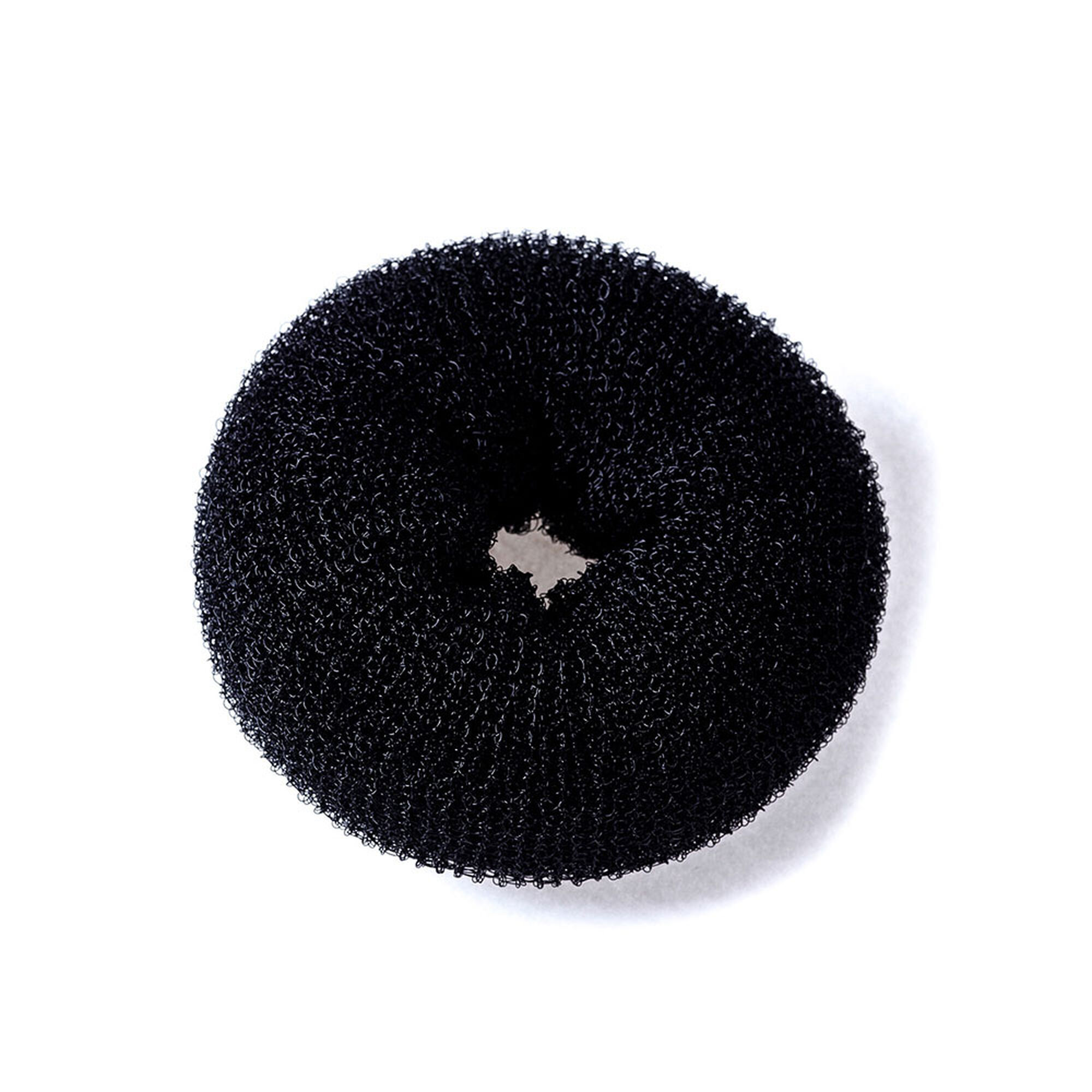 Large Hair Bun Donut Black Claire's