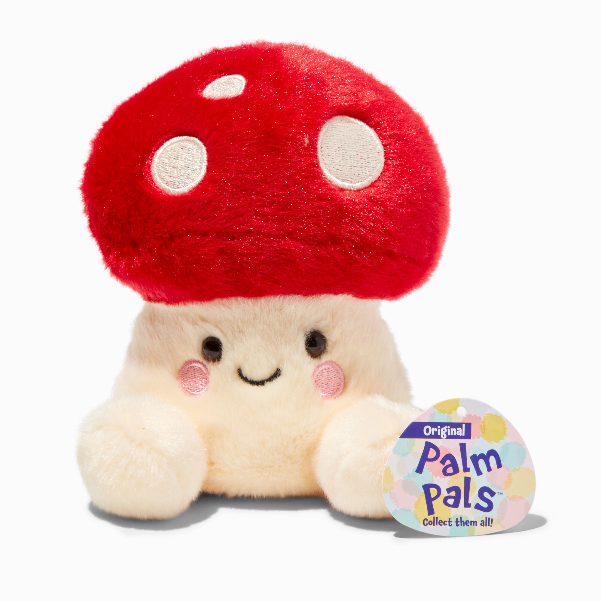 View Claires Palm Pals Amanita 5 Soft Toy information